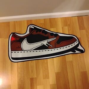 Nike Sneaker Shaped Door Mat - Brown, Black, White